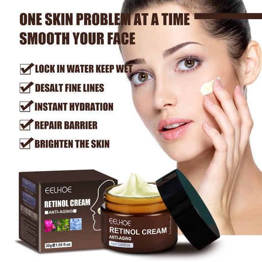 Eelhoe Retinol Anti Aging Face Cream Remove Wrinkle Firming Lifting Whitening Brightening Moisturizing Facial Skin Beauty Care